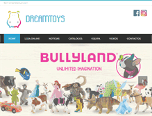 Tablet Screenshot of dreamtoys.pt